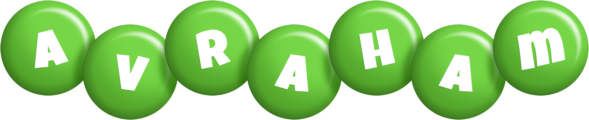 Avraham candy-green logo