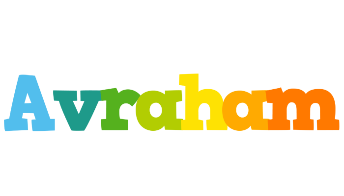 Avraham rainbows logo