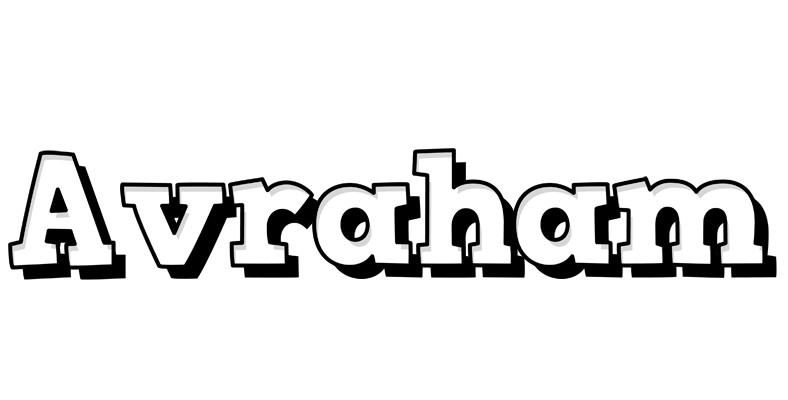Avraham snowing logo