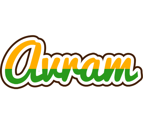 Avram banana logo