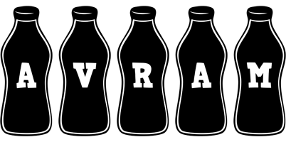 Avram bottle logo