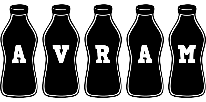 Avram bottle logo