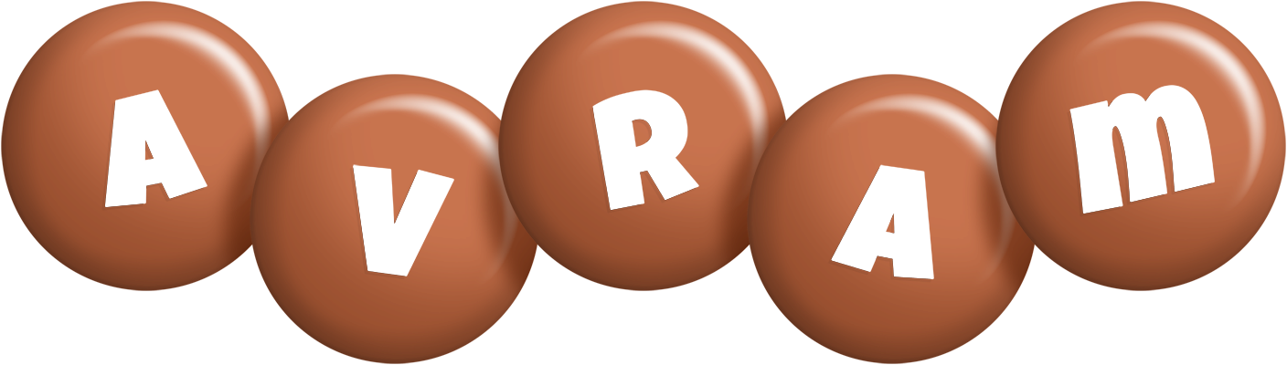 Avram candy-brown logo
