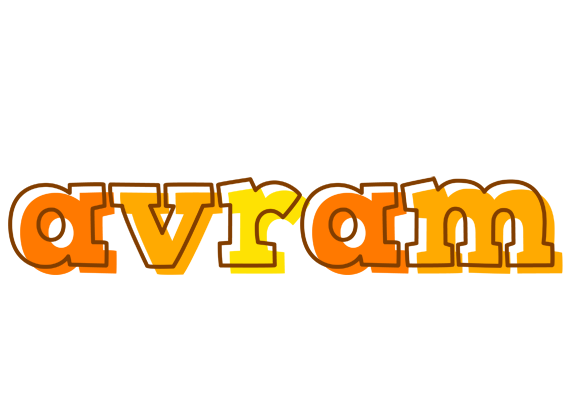 Avram desert logo
