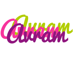 Avram flowers logo