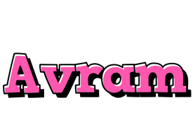 Avram girlish logo