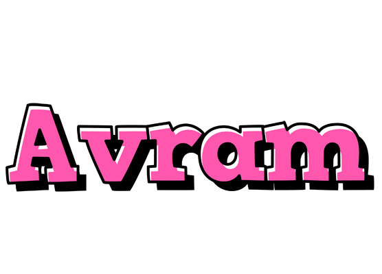 Avram girlish logo