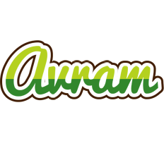 Avram golfing logo