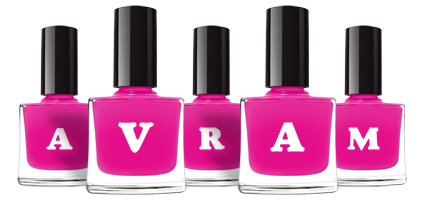 Avram nails logo