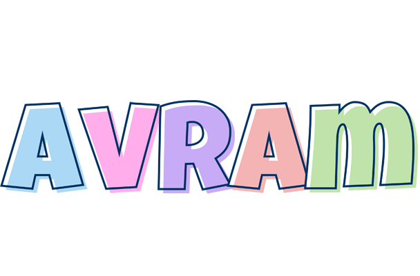 Avram pastel logo