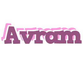 Avram relaxing logo