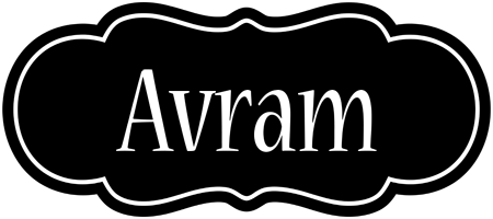 Avram welcome logo