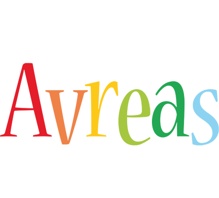 Avreas birthday logo