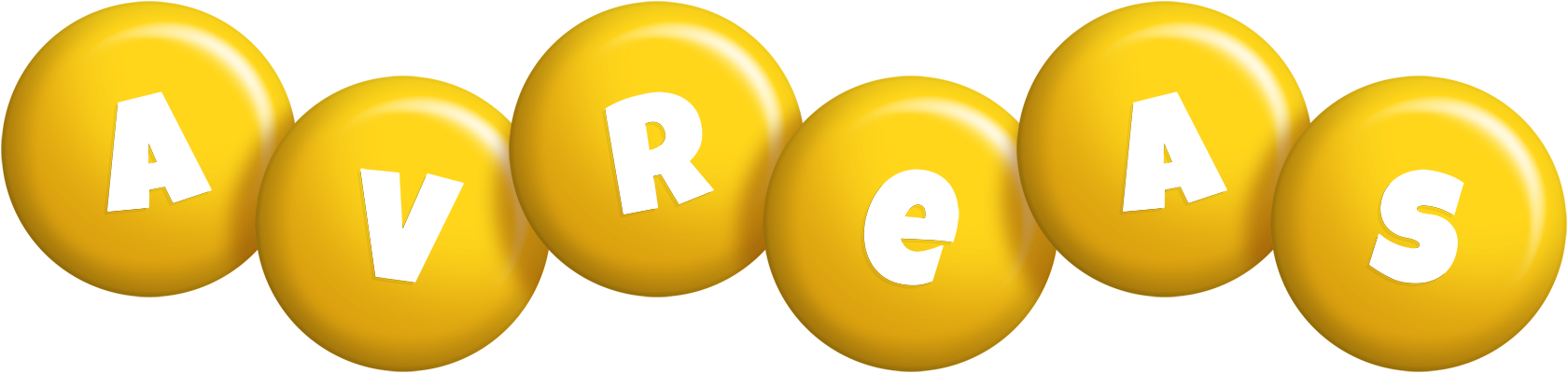 Avreas candy-yellow logo