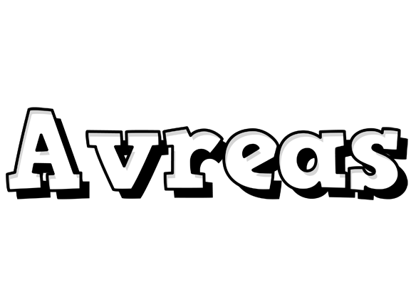 Avreas snowing logo