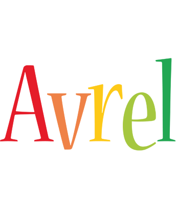 Avrel birthday logo