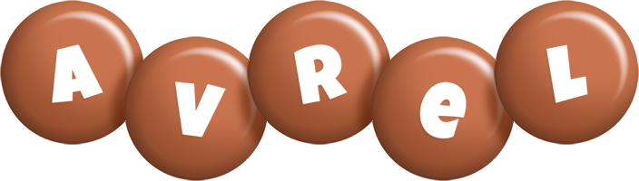 Avrel candy-brown logo