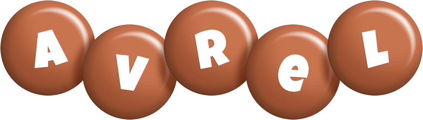 Avrel candy-brown logo