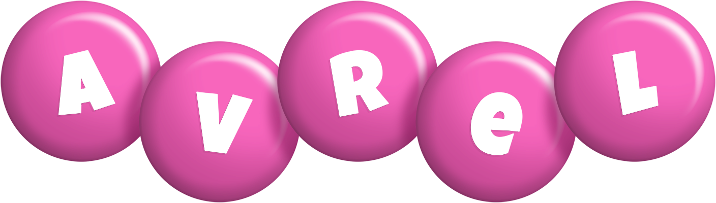 Avrel candy-pink logo