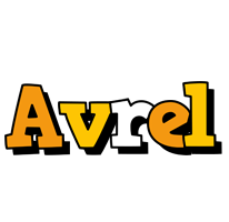 Avrel cartoon logo