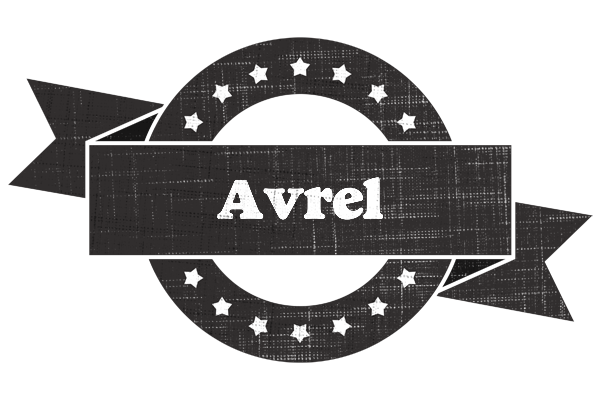 Avrel grunge logo