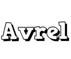 Avrel snowing logo