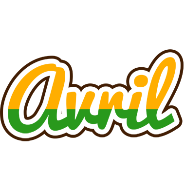 Avril banana logo