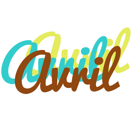 Avril cupcake logo