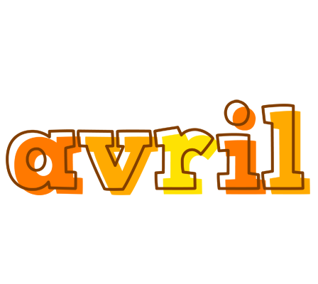 Avril desert logo