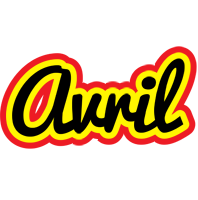 Avril flaming logo