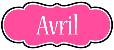 Avril invitation logo