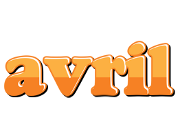 Avril orange logo