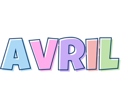 Avril pastel logo