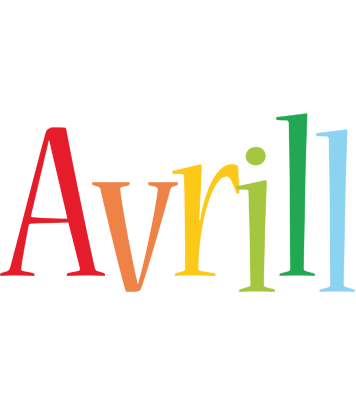 Avrill birthday logo