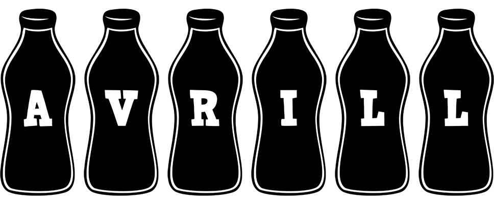 Avrill bottle logo