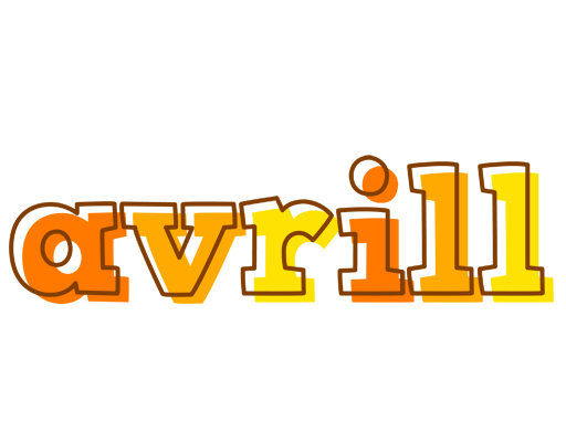 Avrill desert logo