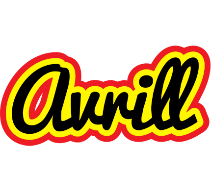 Avrill flaming logo