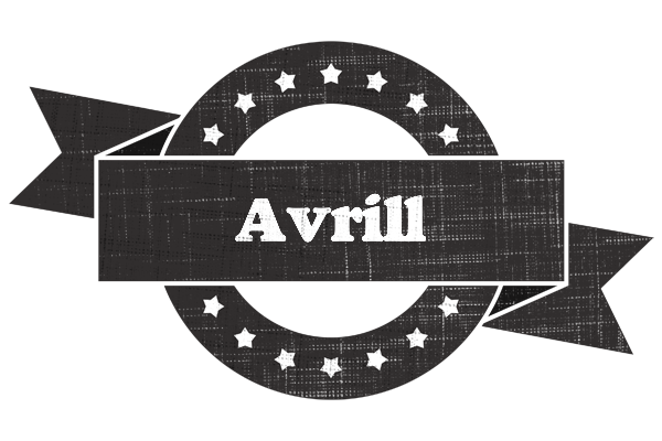 Avrill grunge logo