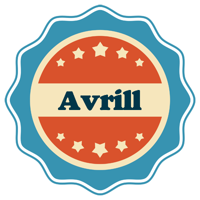 Avrill labels logo
