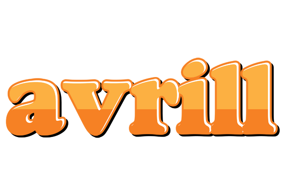 Avrill orange logo