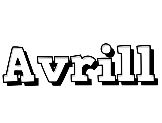 Avrill snowing logo