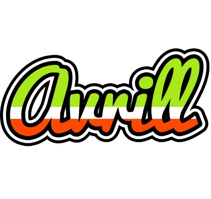 Avrill superfun logo