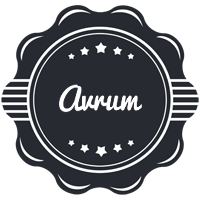 Avrum badge logo