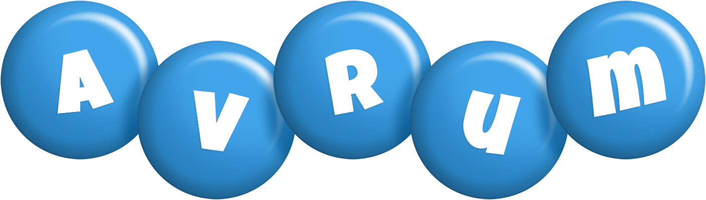Avrum candy-blue logo