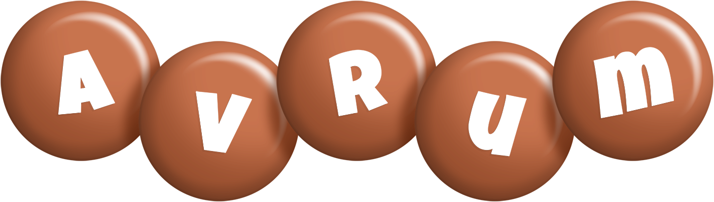Avrum candy-brown logo