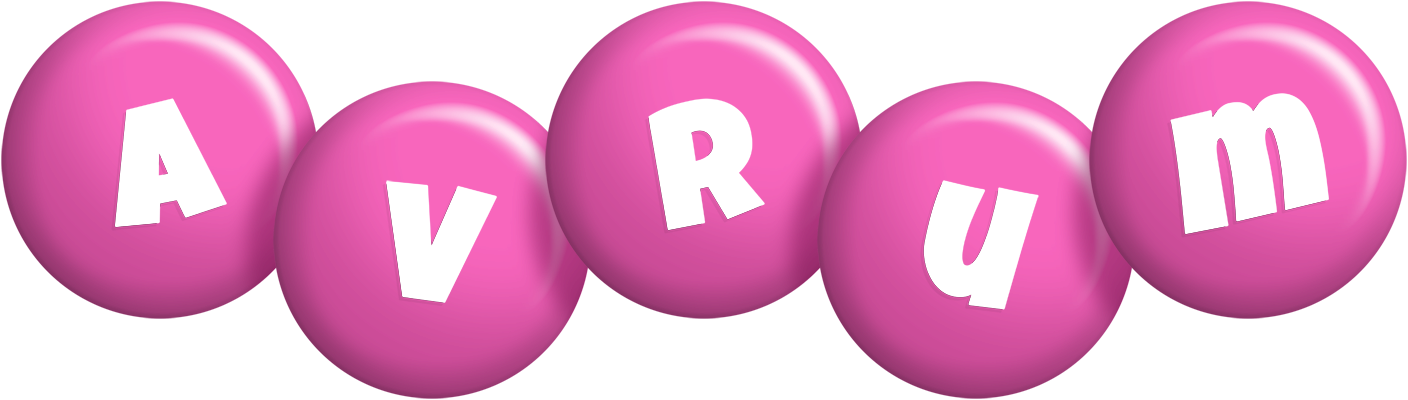 Avrum candy-pink logo