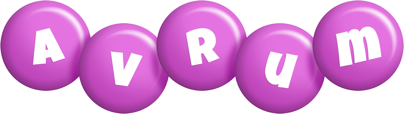 Avrum candy-purple logo