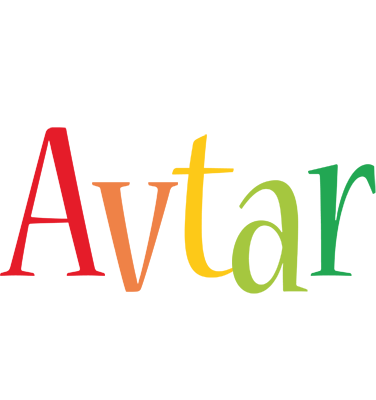 Avtar birthday logo