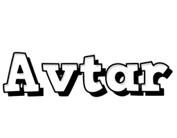 Avtar snowing logo