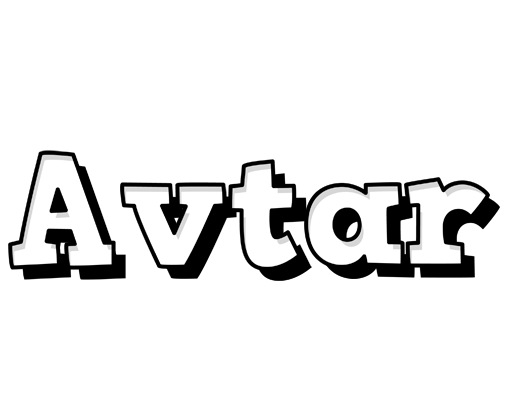 Avtar snowing logo